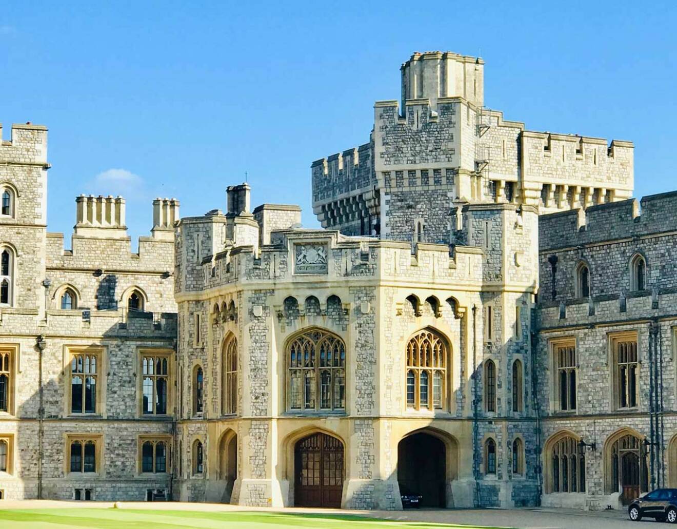 Här ligger drottning Elizabeths privata Windsor-våning.