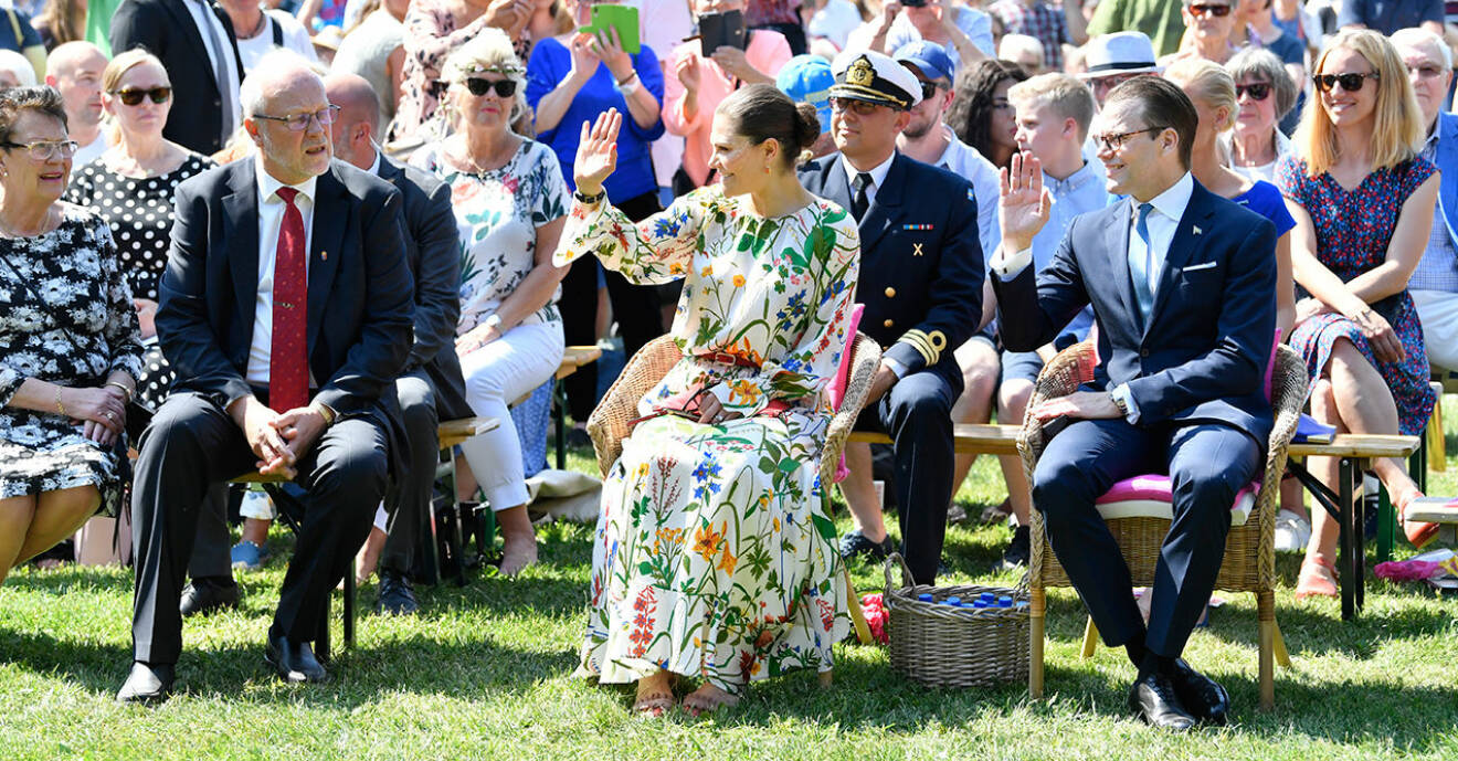 kronprinsessan victoria prins daniel hagaparken nationaldagen