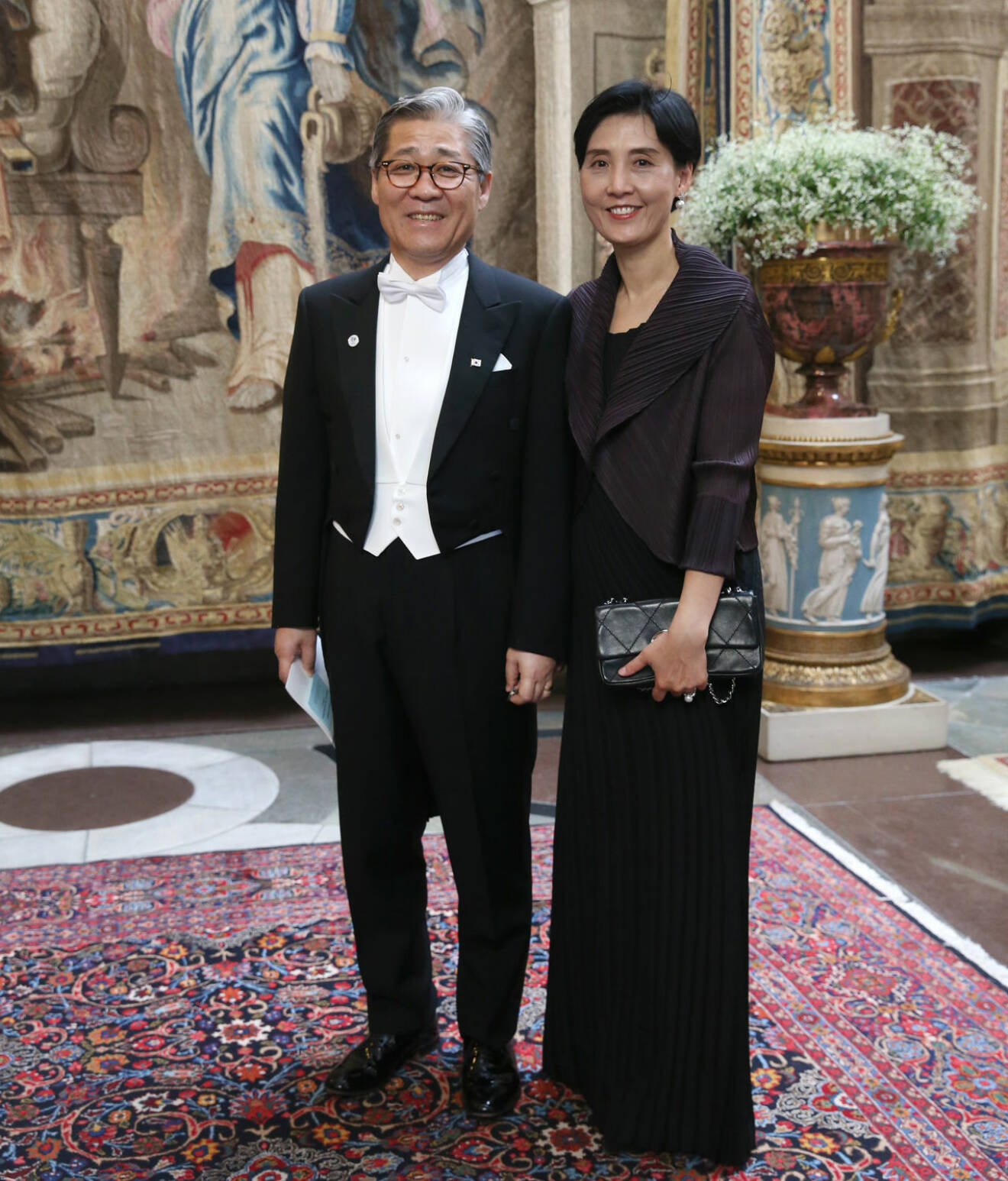 Sydkoreas sverigeambassadör Lee Jeong-kyu med sin fru Yoon Sanghee.