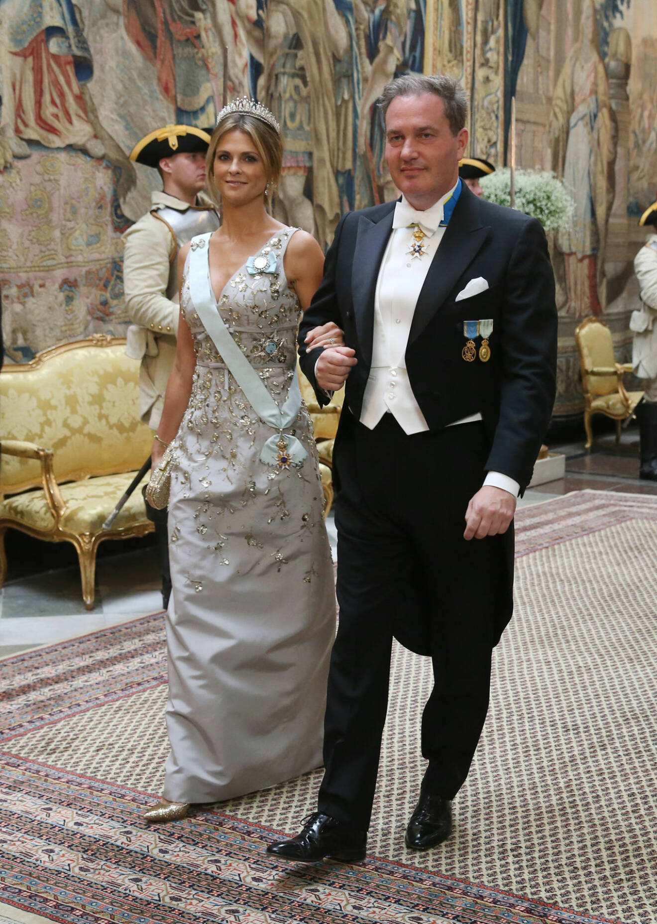 Prinsessan Madeleine med sin Chris O'Neill.