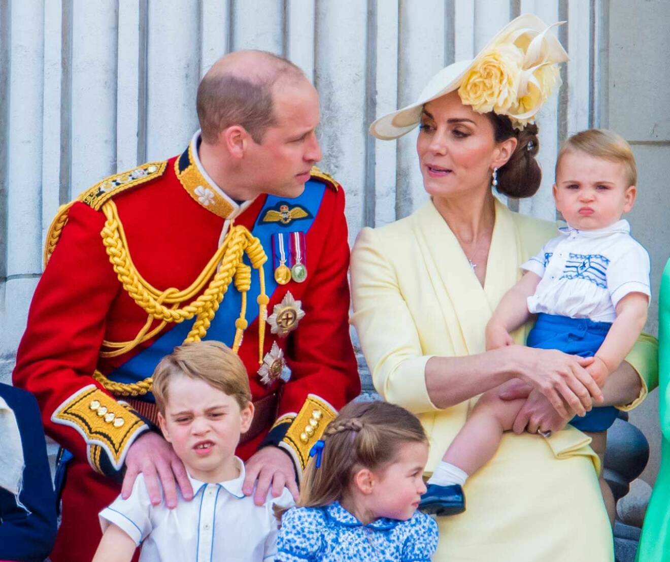 prins William Kate och barnen