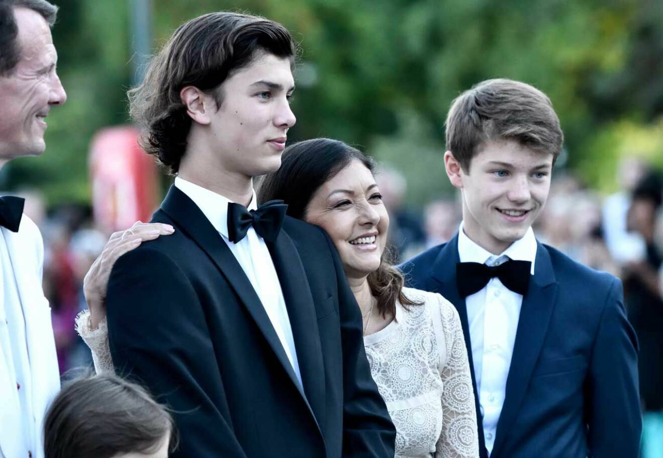 prins Felix av Danmark, prins Nikolai och Alexandra