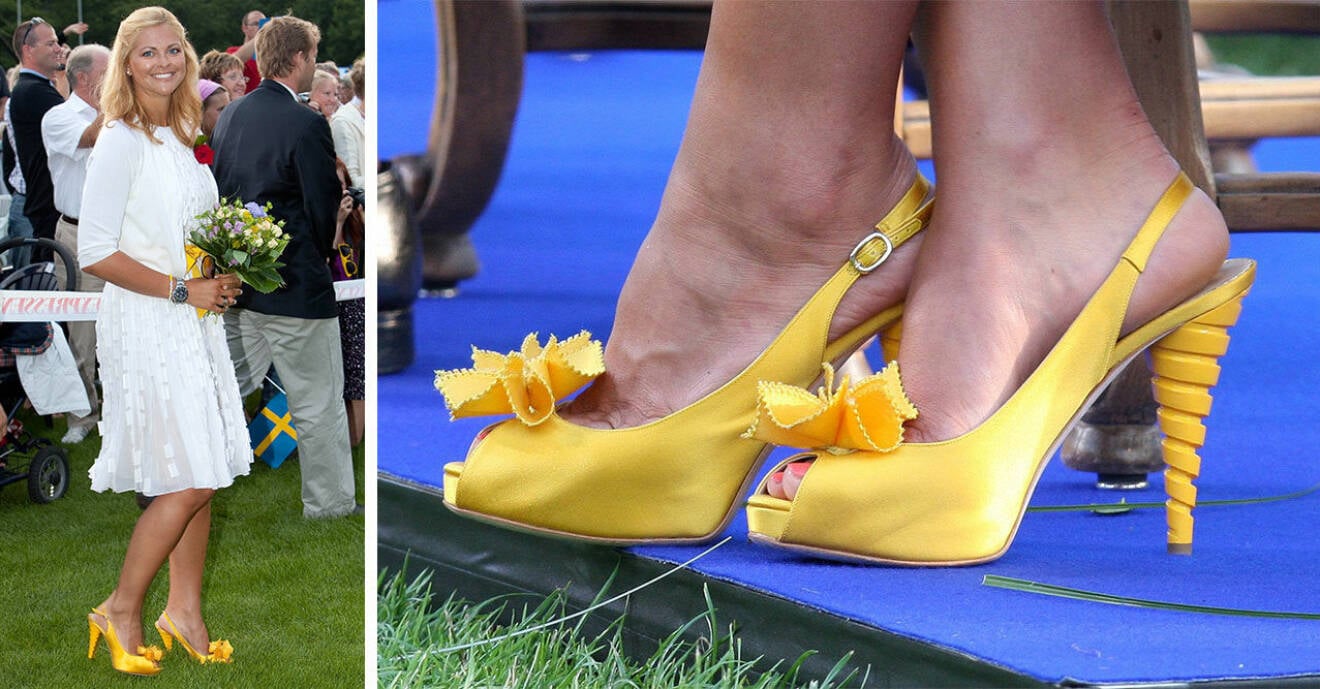 Madeleine i gula skor
