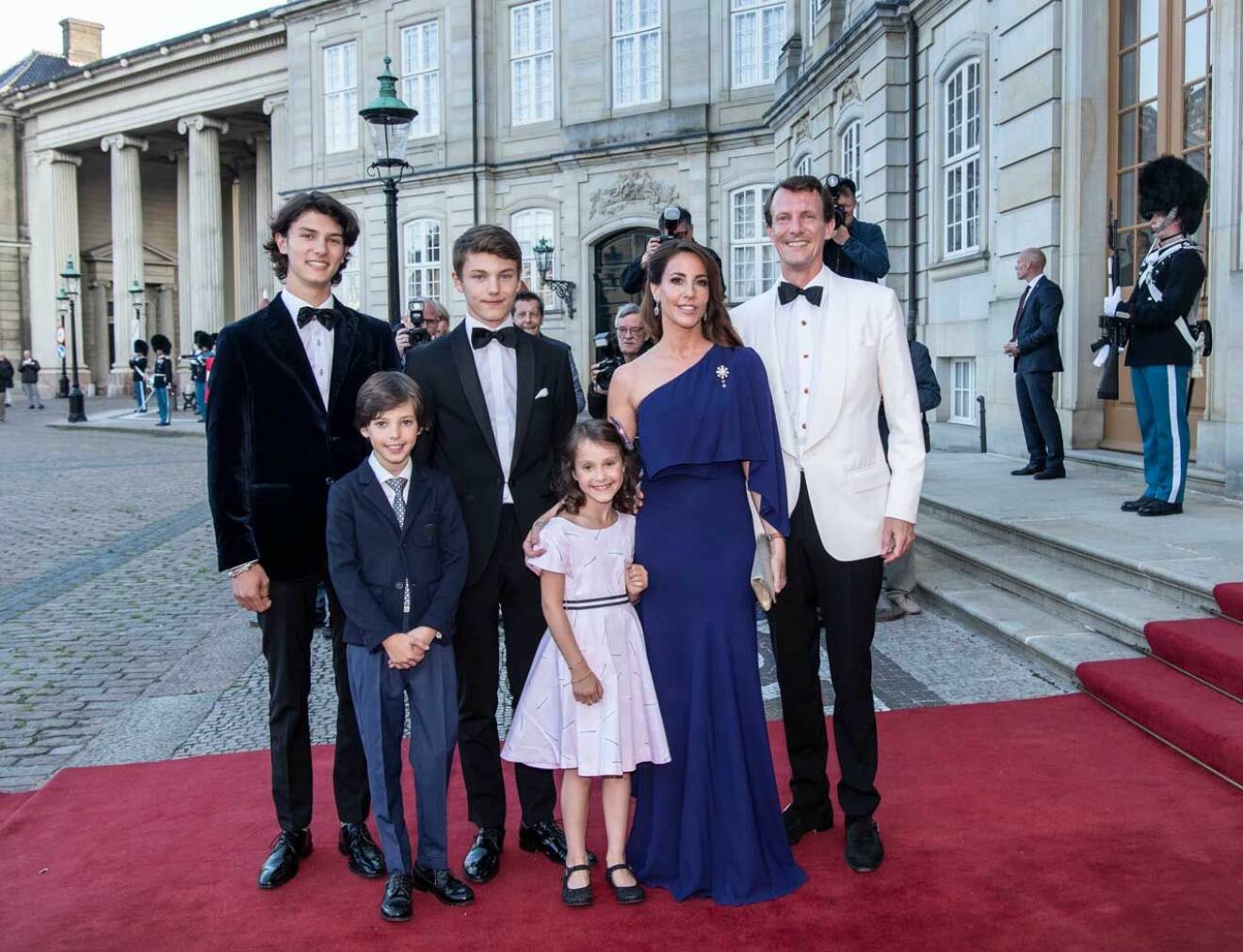 prins Joachim Marie och barnen