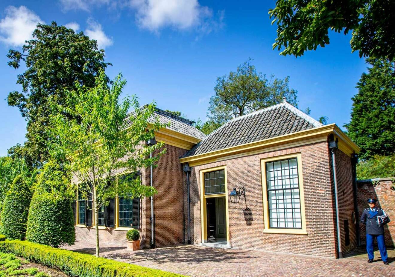 Trädgårdspaviljongen på Noordeinde-palatset i Haag.
