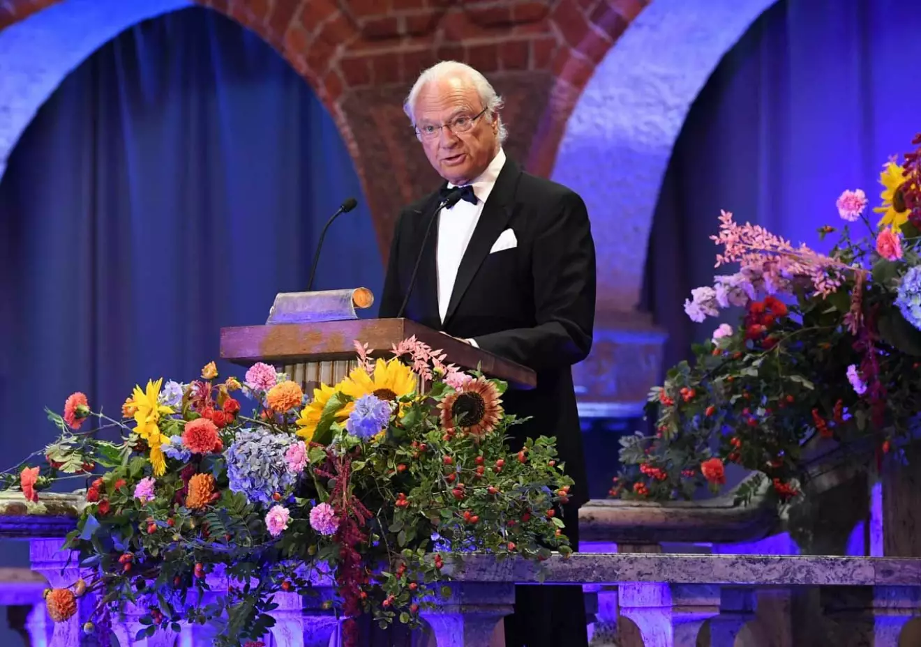 Kungens tal vid Stockholm Water Prize 2019 i Stockholms stadshus.