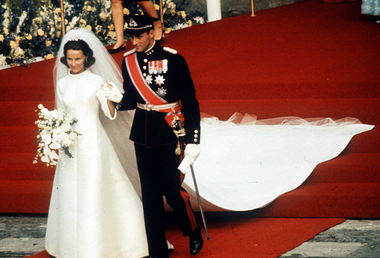 Harald och Sonja gifte sig den 29 augusti 1968. 