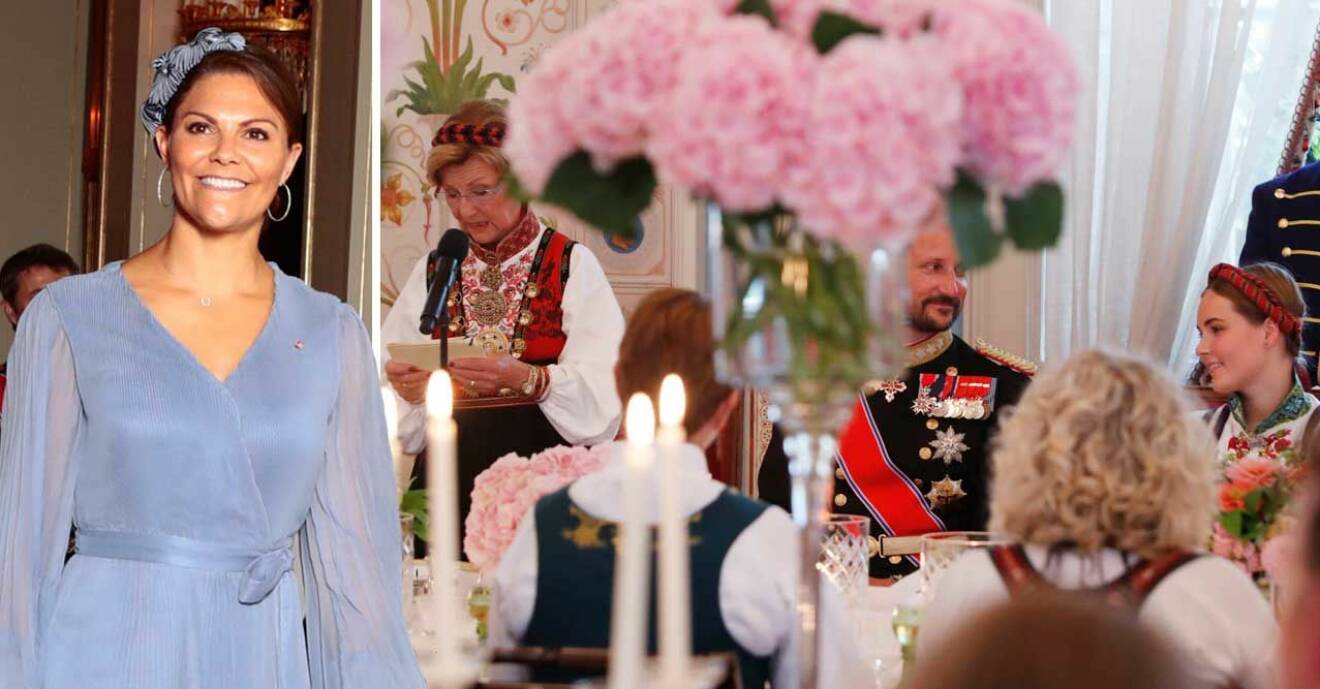 Kronprinsessan Victoria på Ingrid Alexandras konfirmation