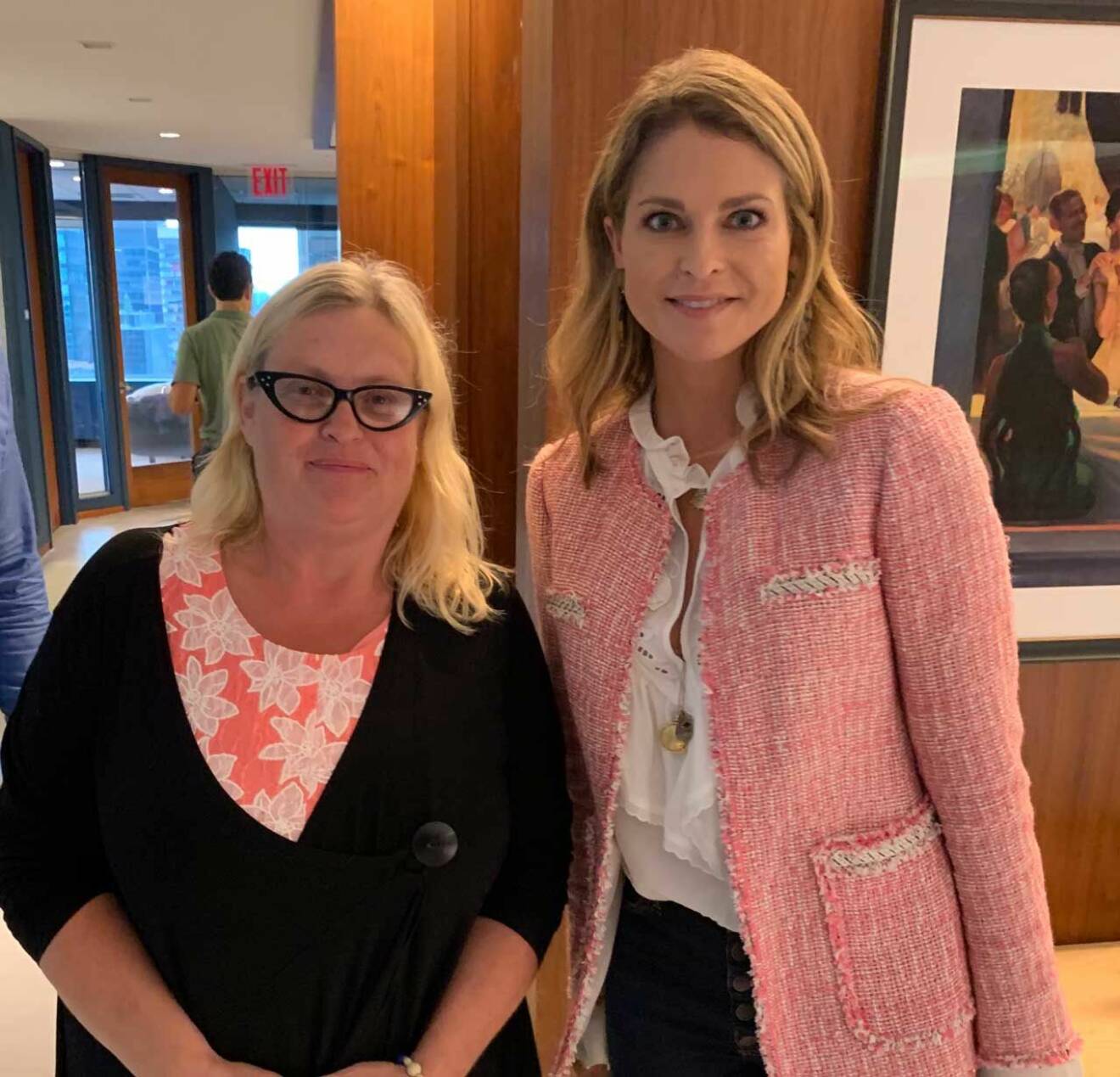 Prinsessan Madeleine mötte vår reporter Catarina Lundgren Åström i New York.