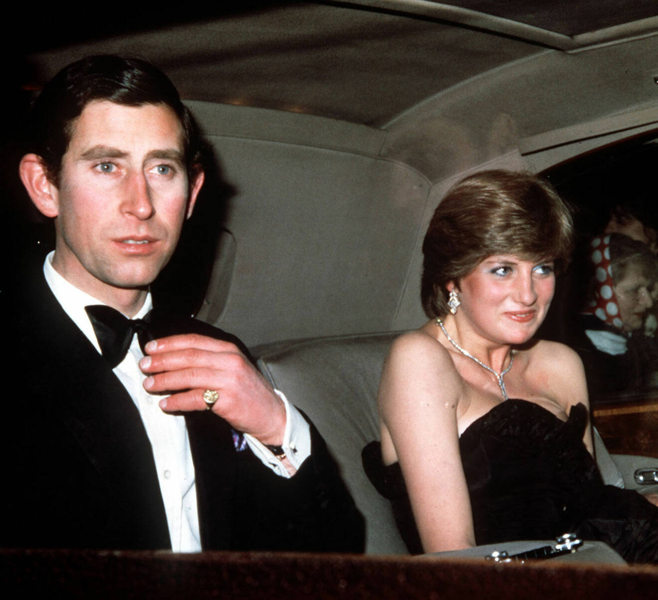 Prins Charles och prinsessan Diana. 