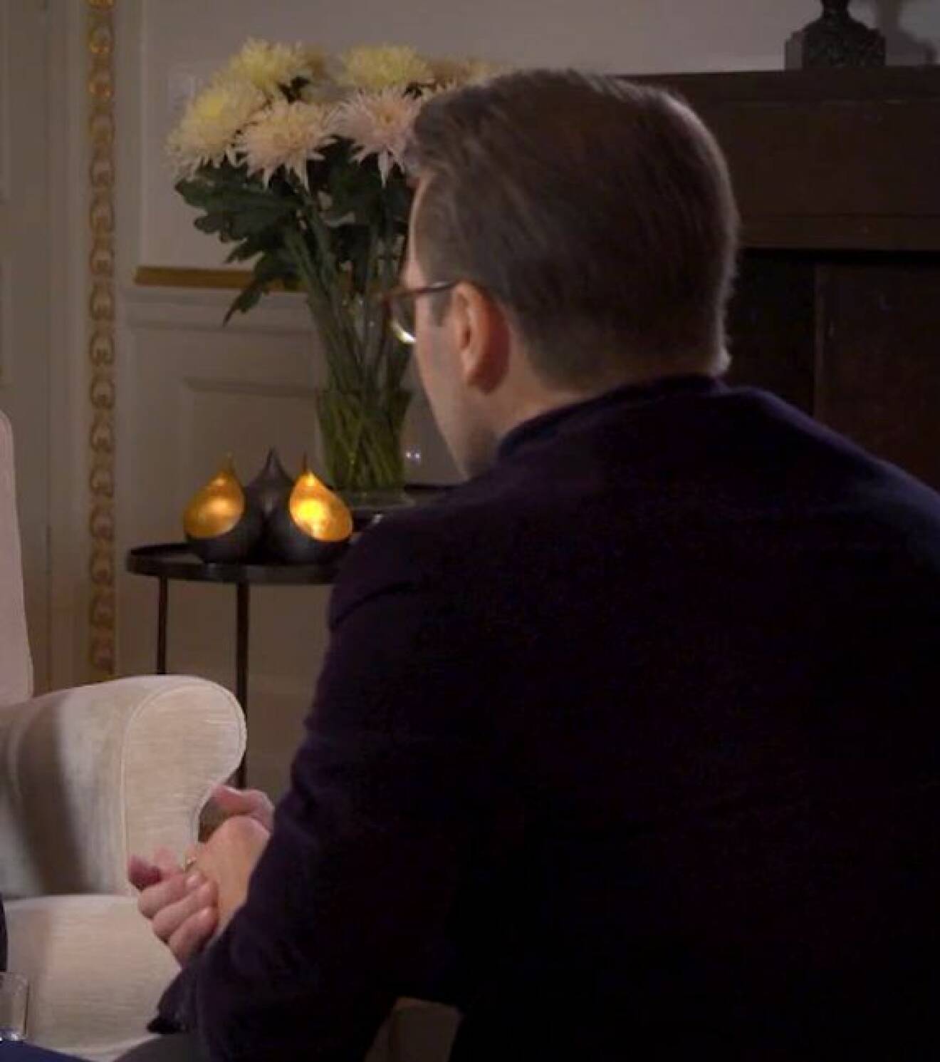 prins daniel intervjuas på haga slott