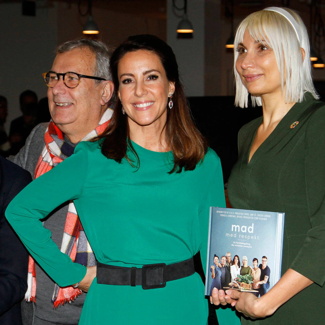 Prinsessan Marie lanserade sin nya kokbok ”Mad med respekt” (Gyldendal Forlag) i kampen mot matsvinnet.