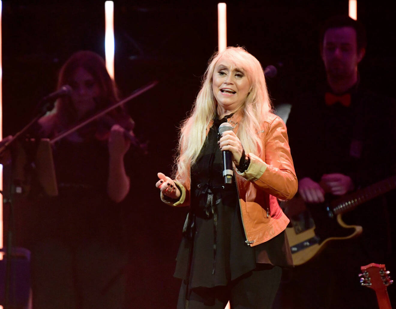 Nanne Grönvall stod på scenen vid Jontefondsgalan 2019.