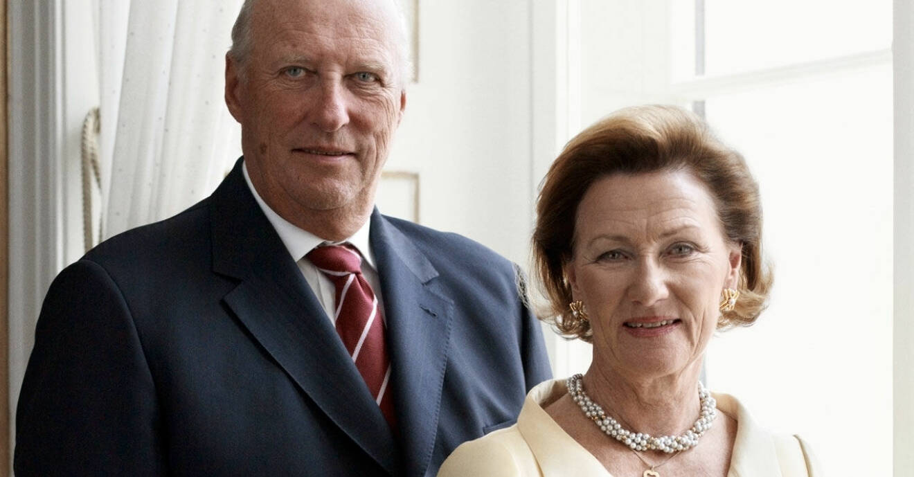 Kung Harald och drottning Sonja.