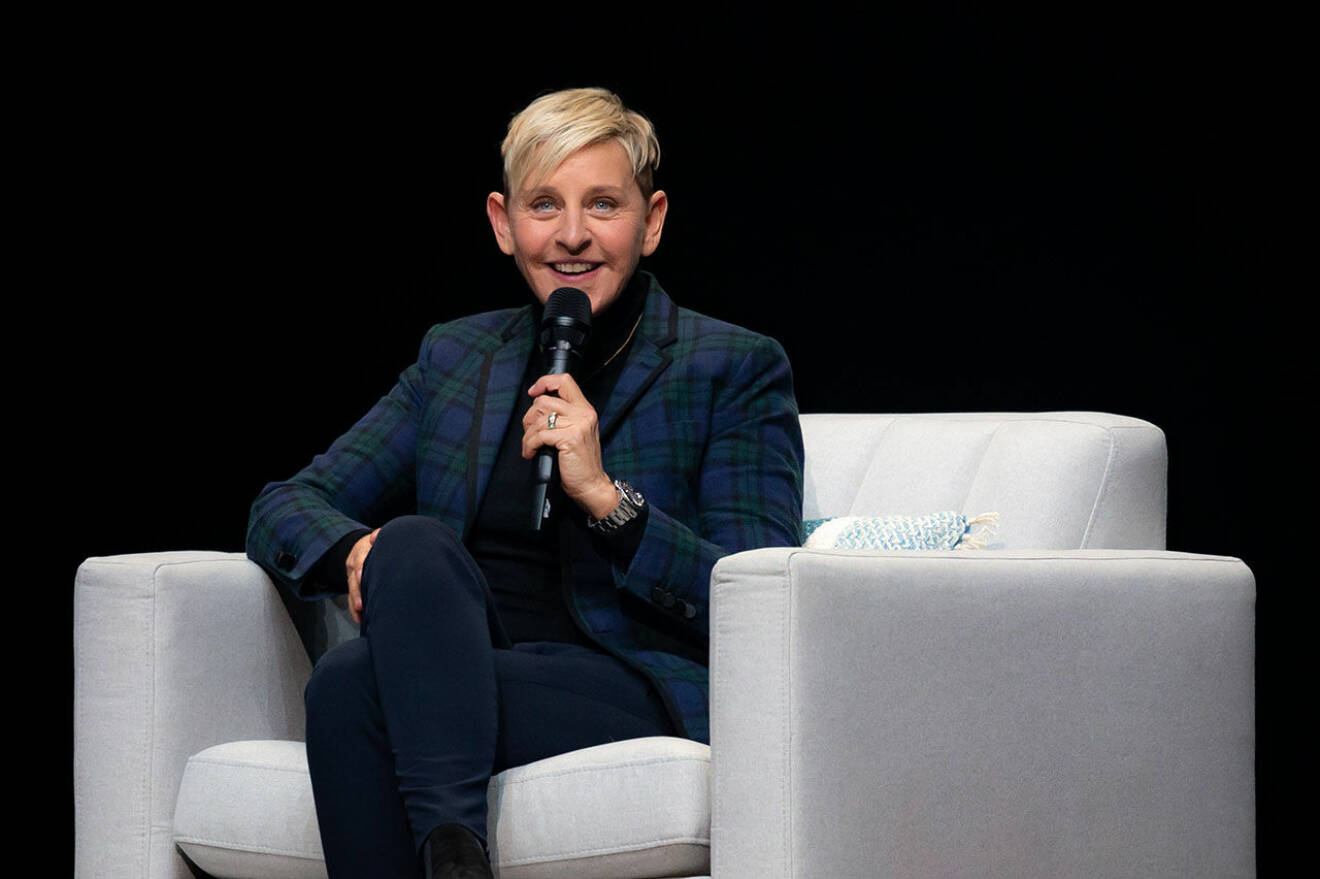 Ellen DeGeneres talkshow är populär i hela världen.