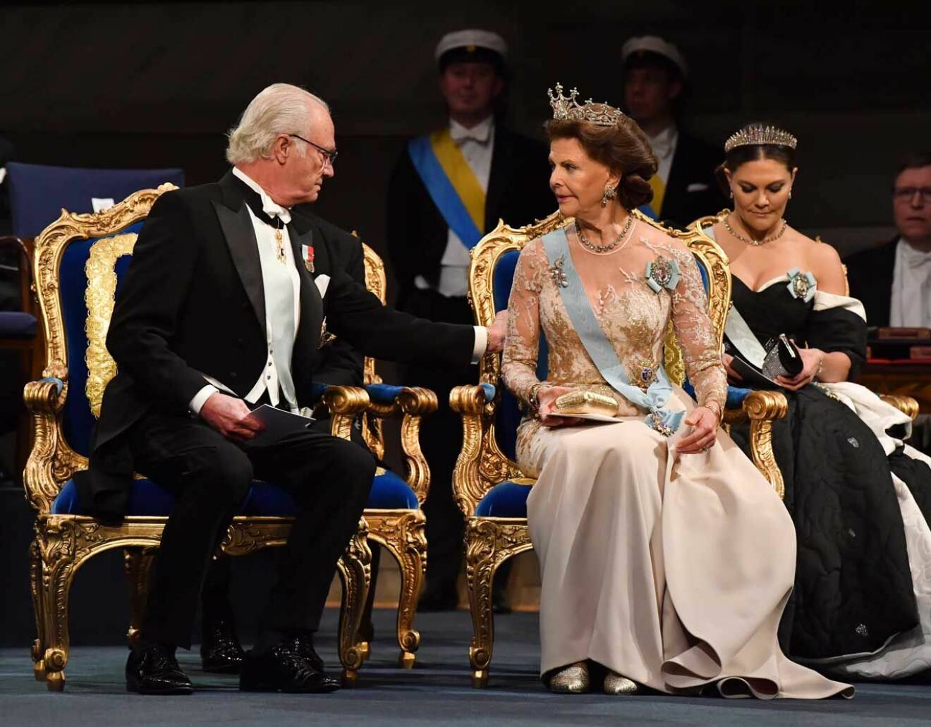 Kungen drottningen Nobel 2019