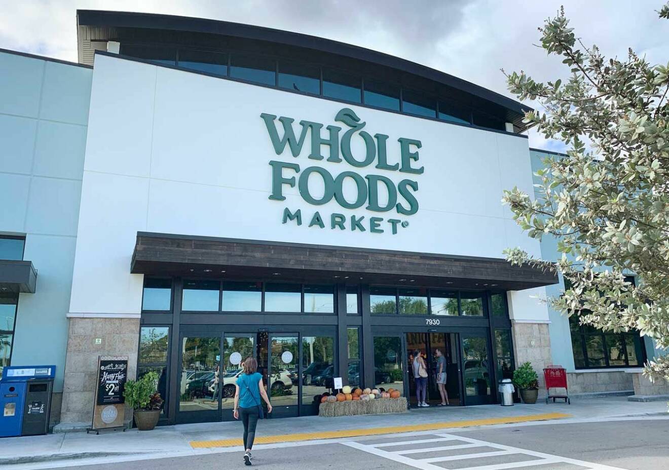 Exkklusiva mataffären Whole Foods i Miami där prinsessan Madeleine och Chris O'Neill brukar handla.