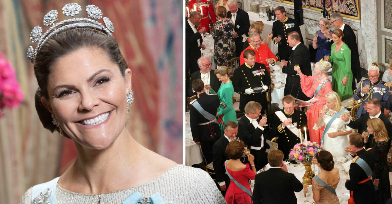 Kronprinsessan Victoria ska fira drottning Margrethes 80-årsdag i Köpenhamn.