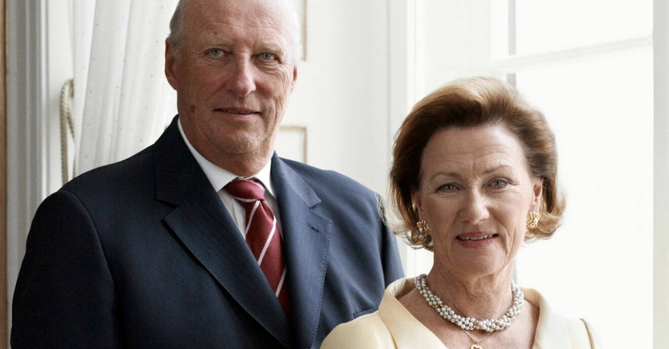 Kung Harald och hans Sonja. 