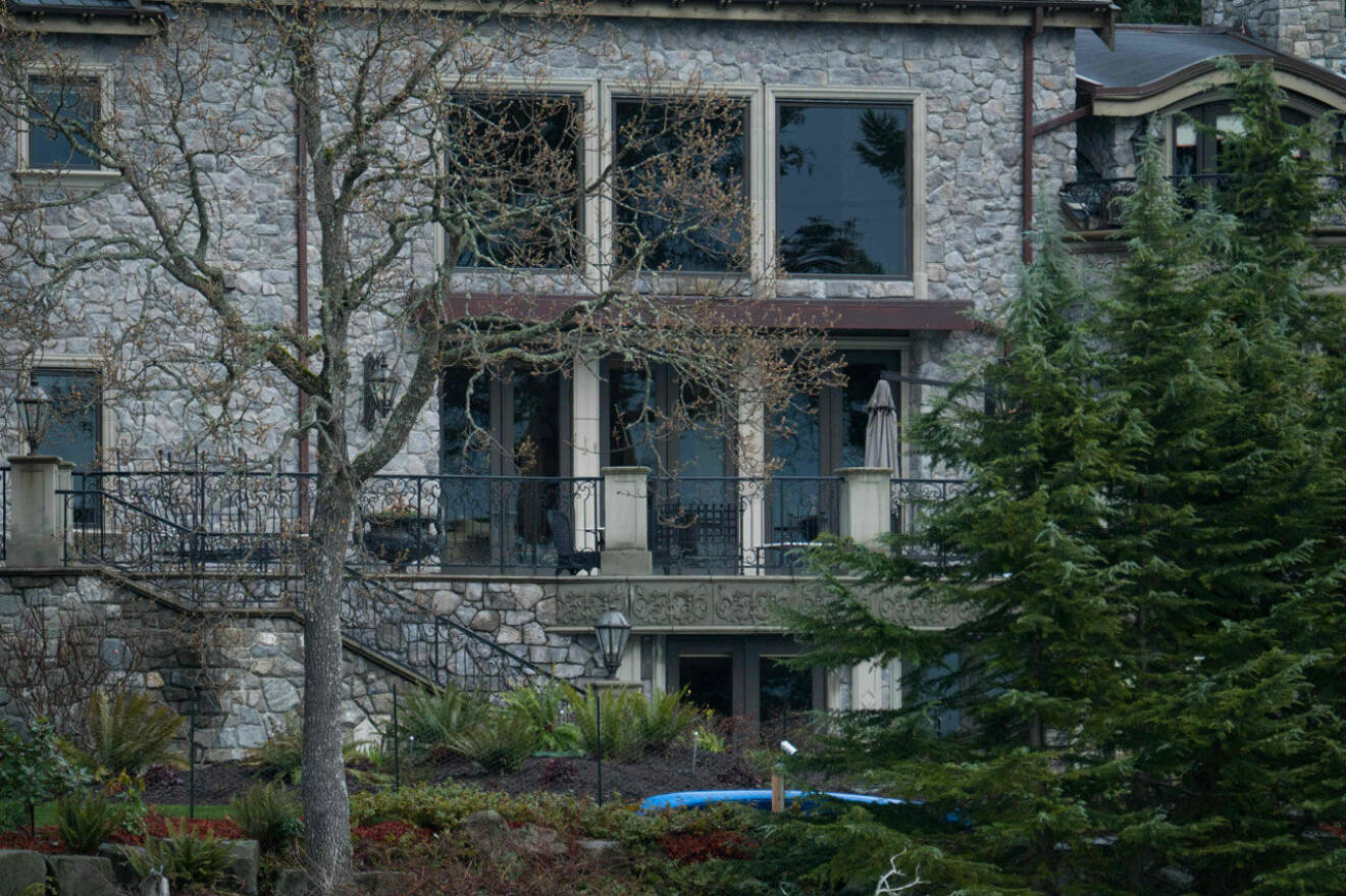 Huset som Meghan och Harry hur i North Saanich på Vancouver Island i Kanada.