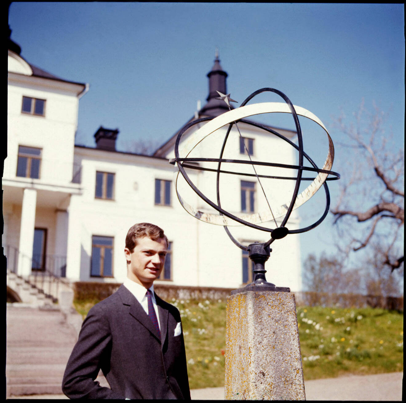 Kronprins Carl Gustaf på Stenhammar.