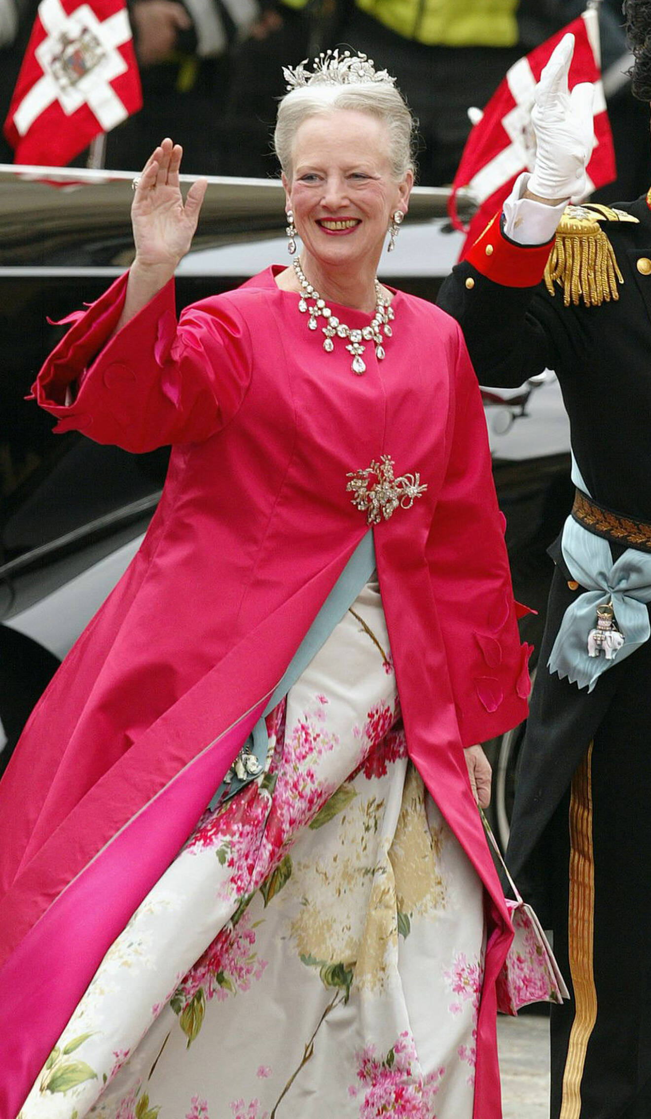 Drottning Margrethe klänning