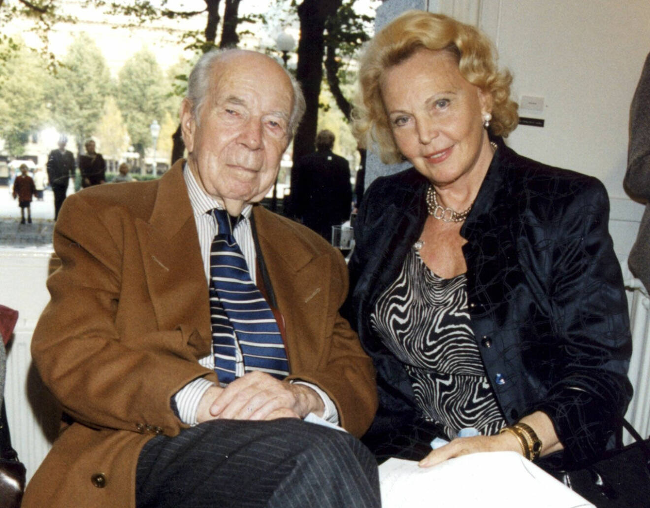 Sigvard Bernadotte och Marianne Bernadotte.