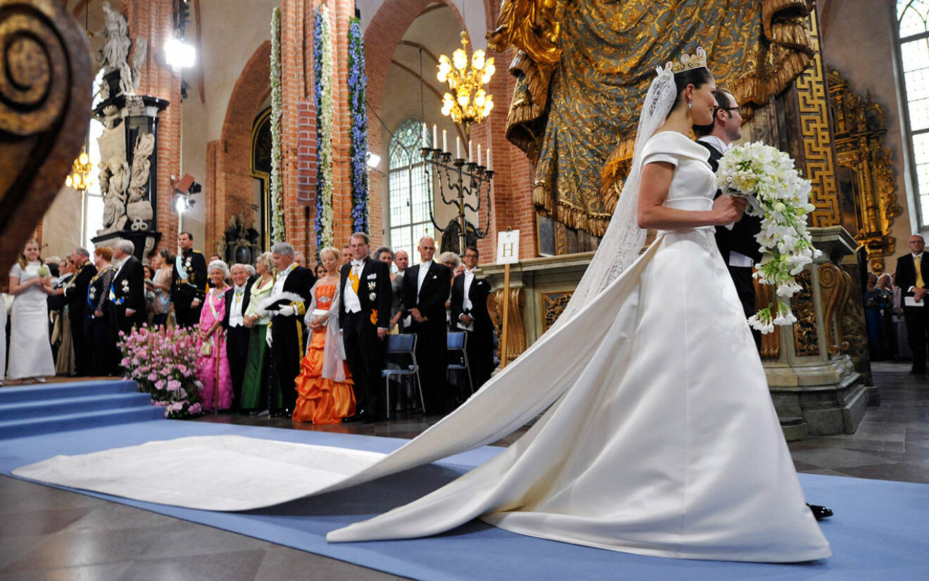 kronprinsessan victoria brudklänning 2010