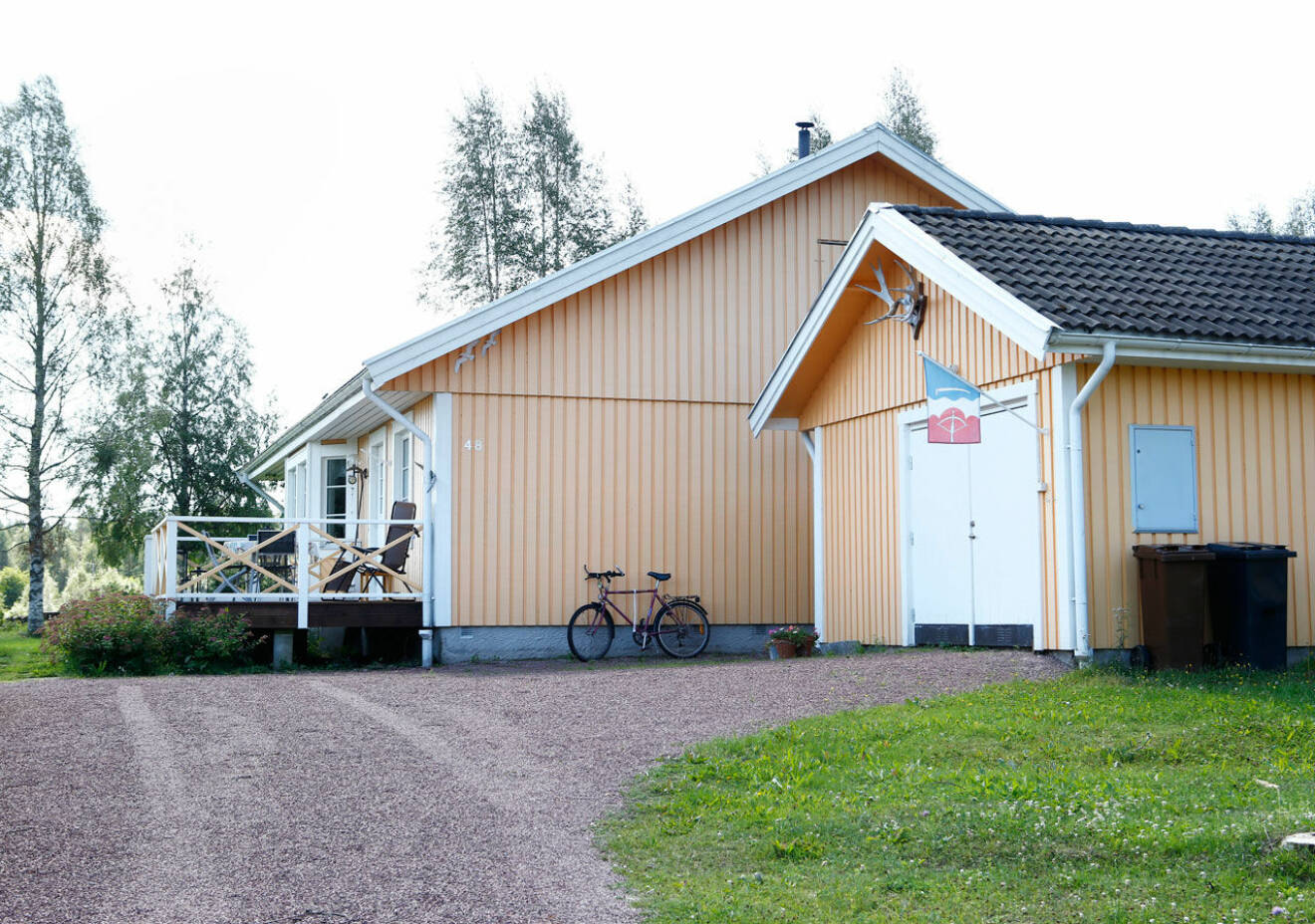 Prinsessan Sofias barndomshem i Kåtilla. Pappa Erik och mamma Marie bor fortfarande kvar.