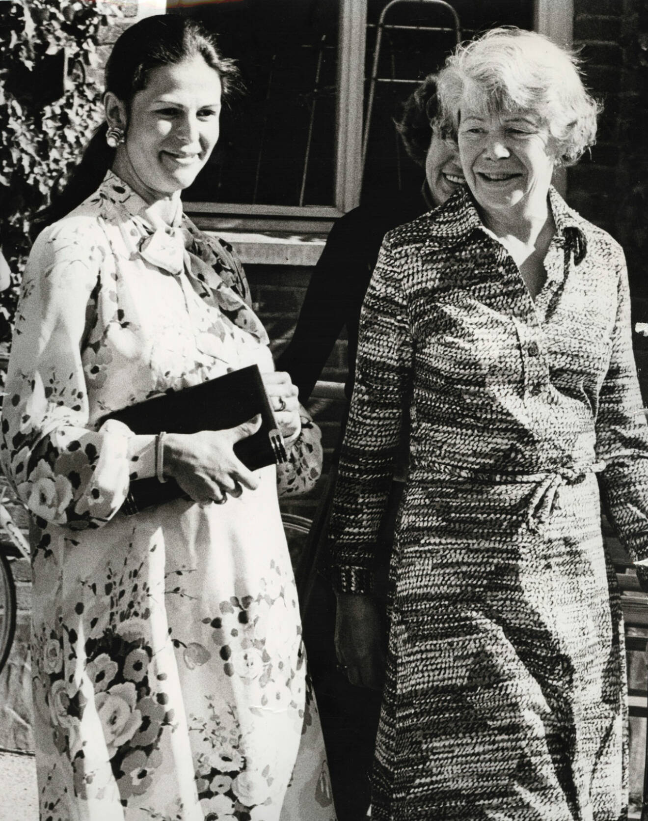 Drottning Silvia med Nenne Björnberg.