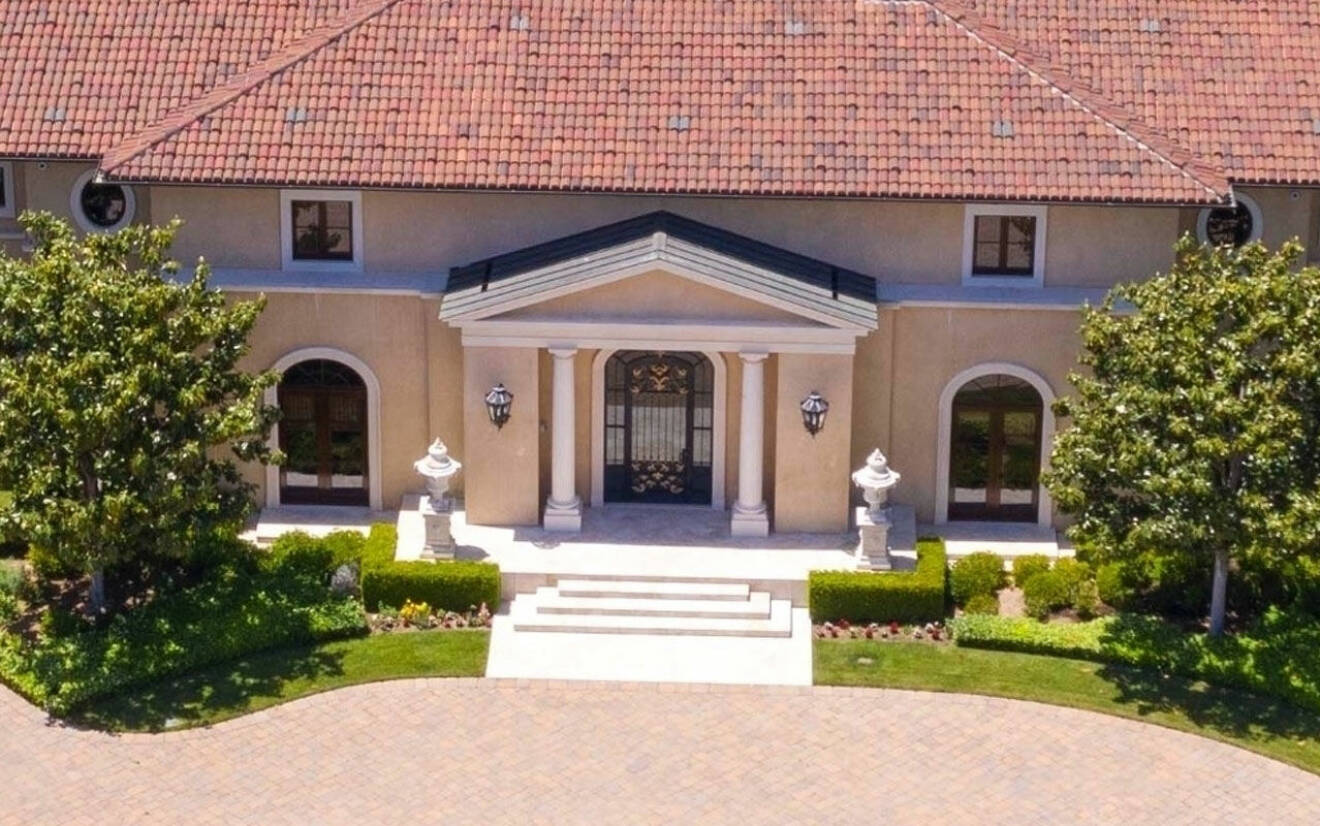Meghans och prins Harrys nya hus i Malibu, Los Angeles.