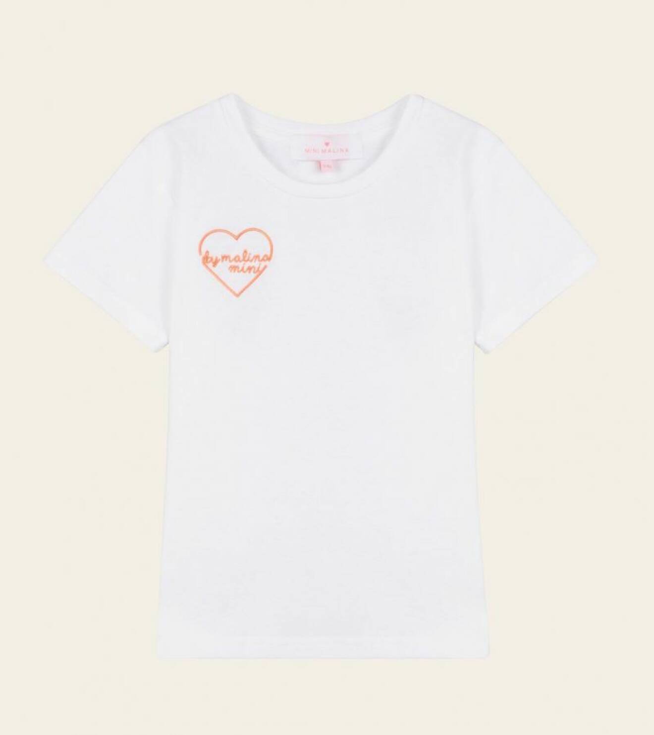 Mini Malina collection 2020: Vit t-shirt för barn