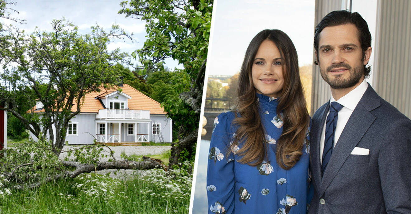 Carl Philip och Sofia älskar Ökenäs, gården prinsen ärvde.