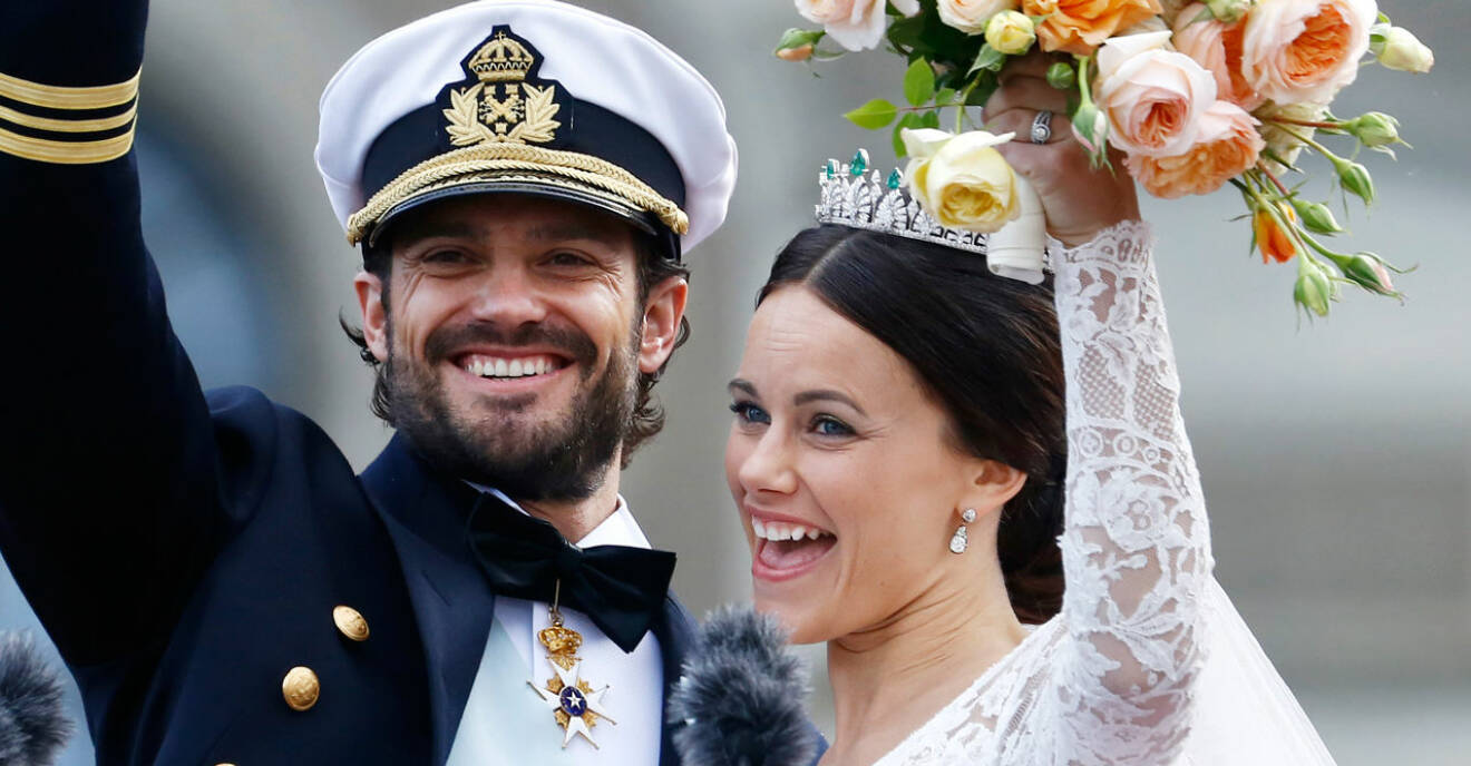 Prinsessan Sofia och prins Carl Philip bröllopet 2015