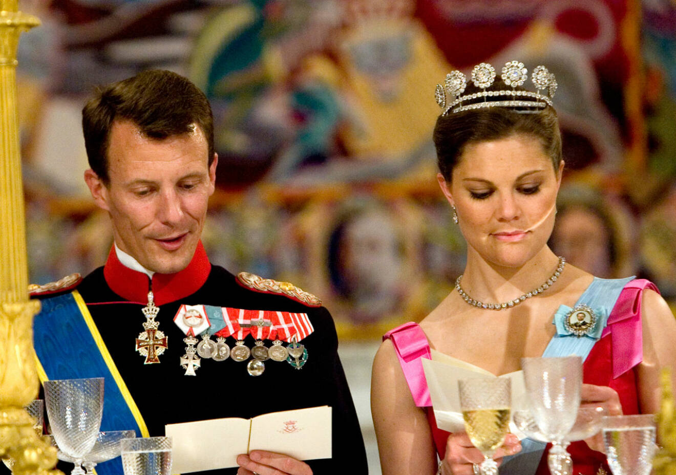 Prins Joachim och Victoria – under lyckligare tider. 