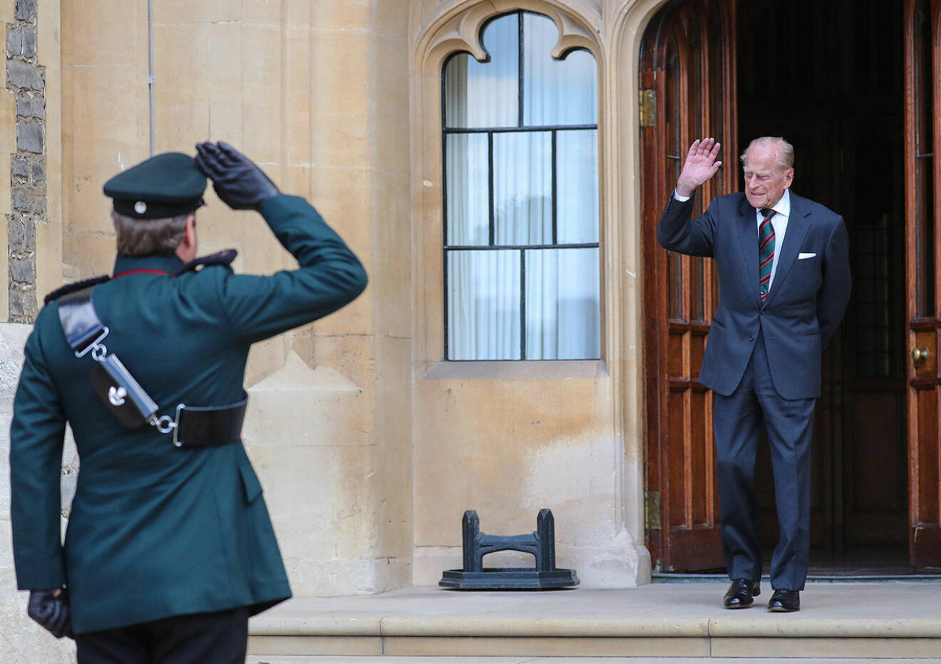 Prins Philip gjorde sitt första officiella framträdande på över ett år häromdagen.