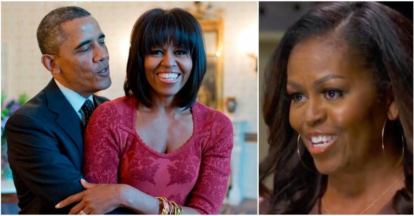 Michelle Obama avslöjar om kärleken.