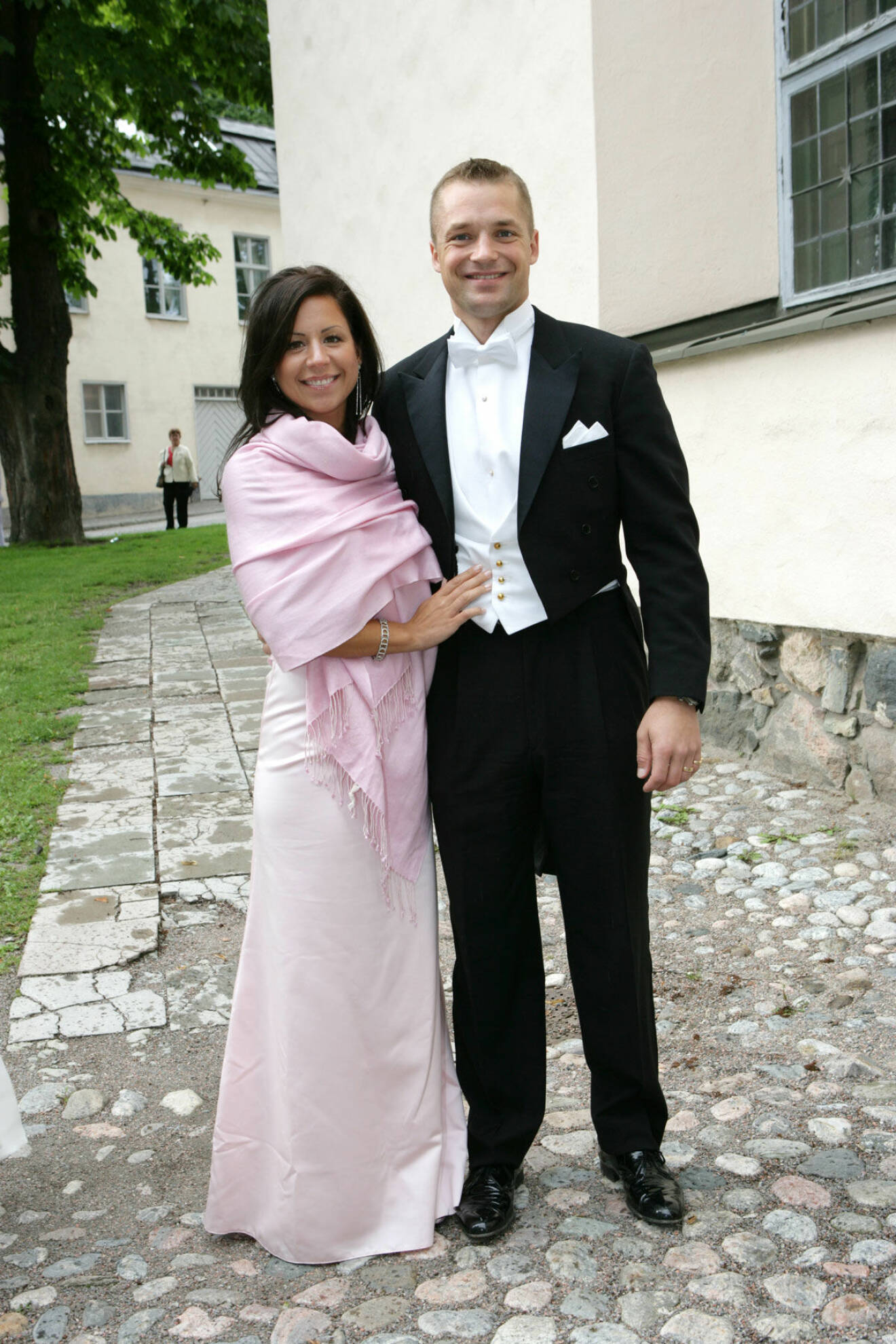 Martina Gahn och pojkvännen Johan Bonde.