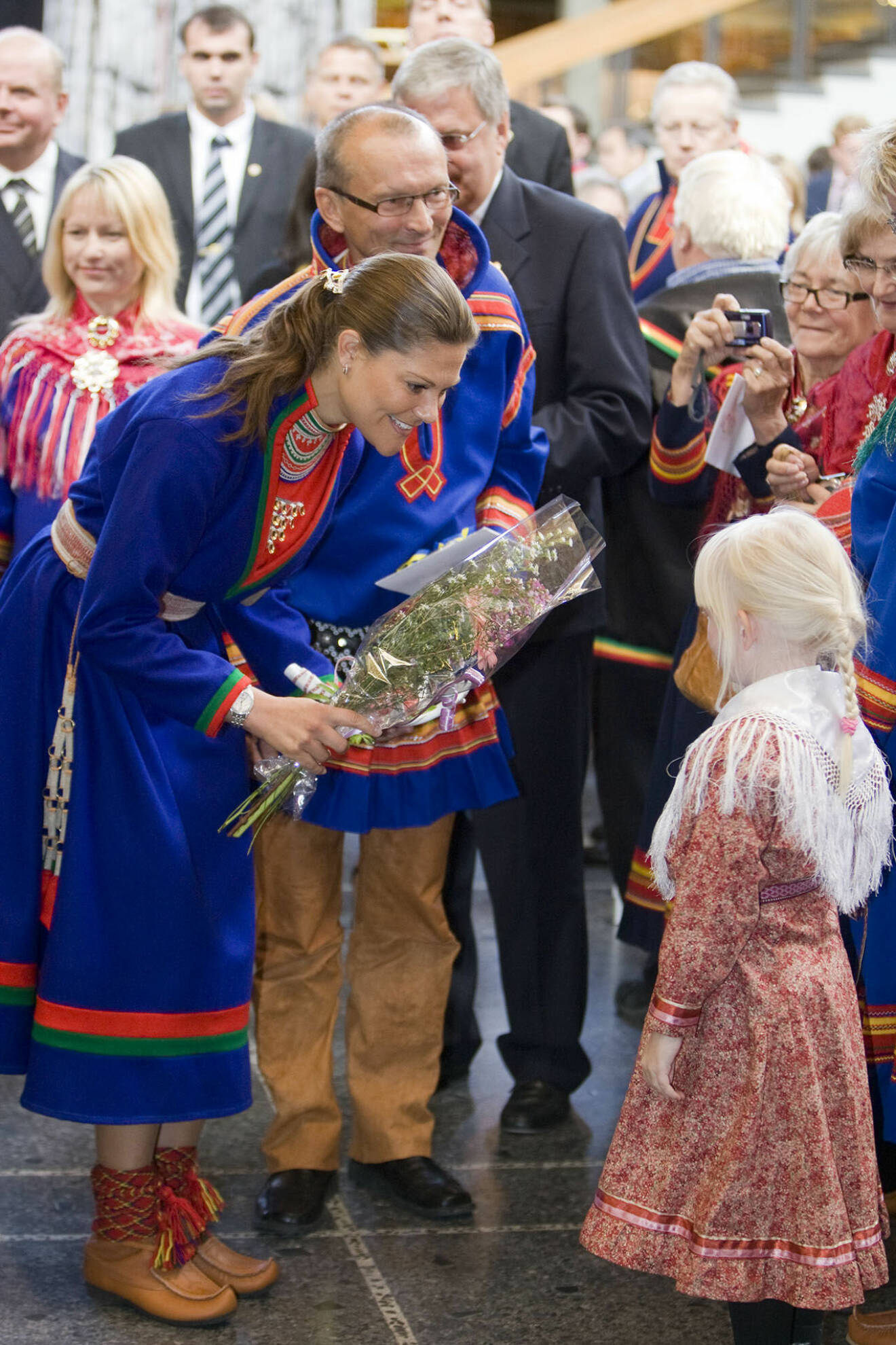 Kronprinsessan Victoria i Kiruna
