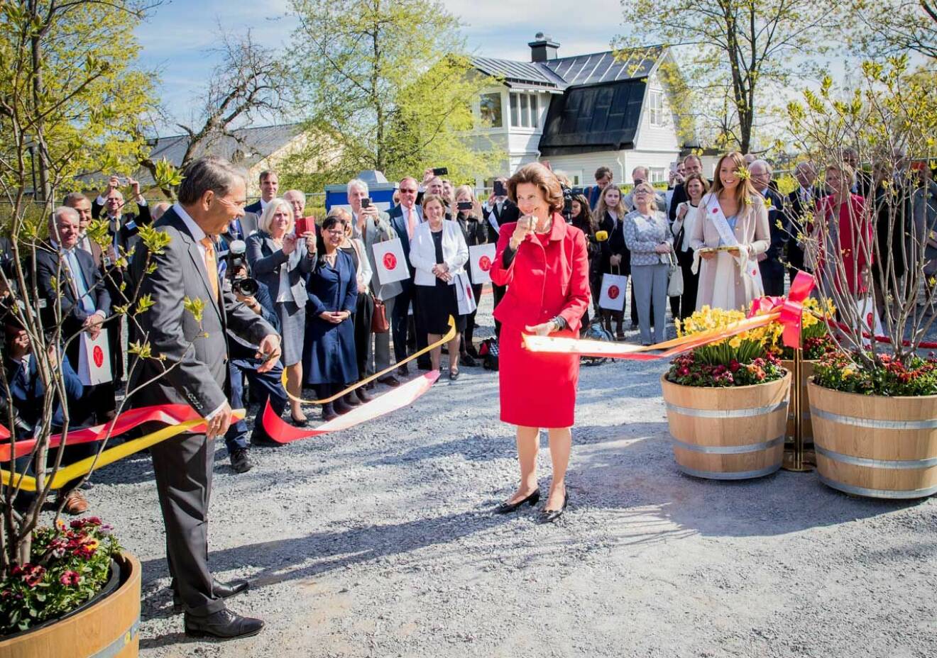 Drottning Silvia invigningen SilviaBo 2017