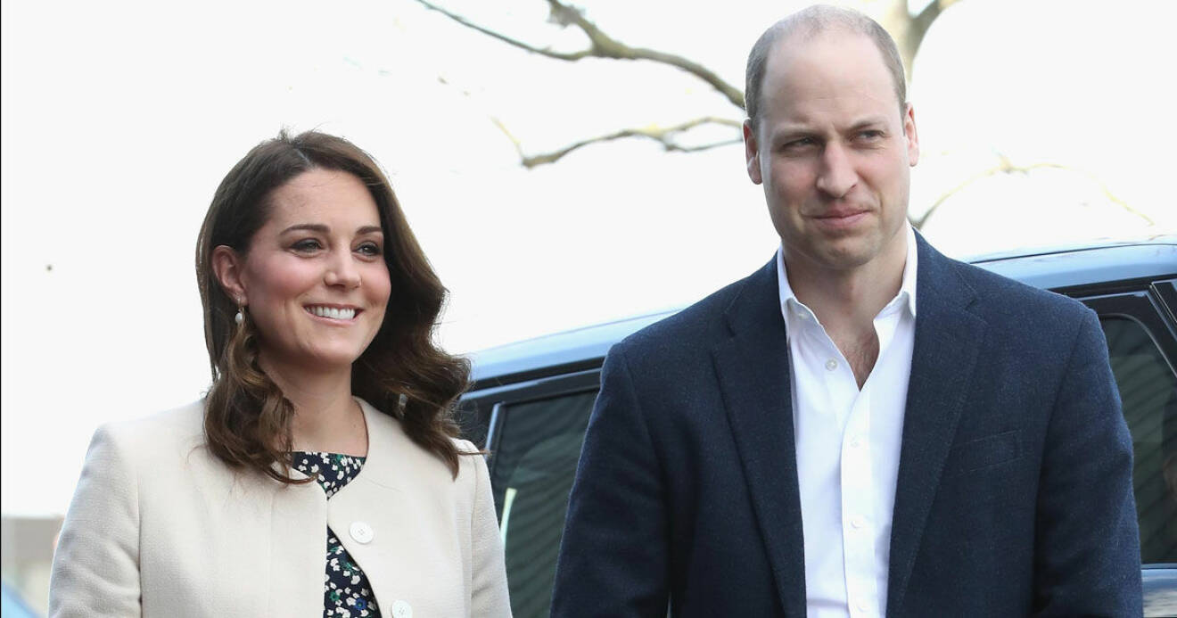 Hertiginnan Kate och prins William. 