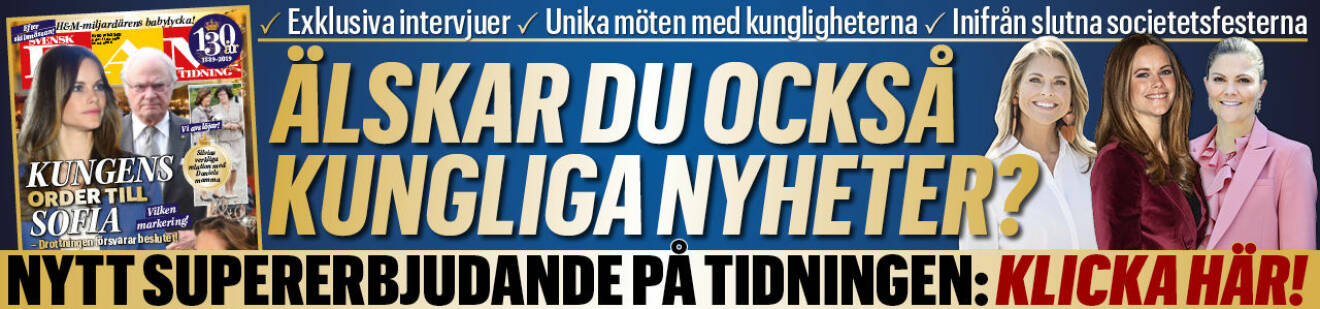 prenumerera på svensk damtidning