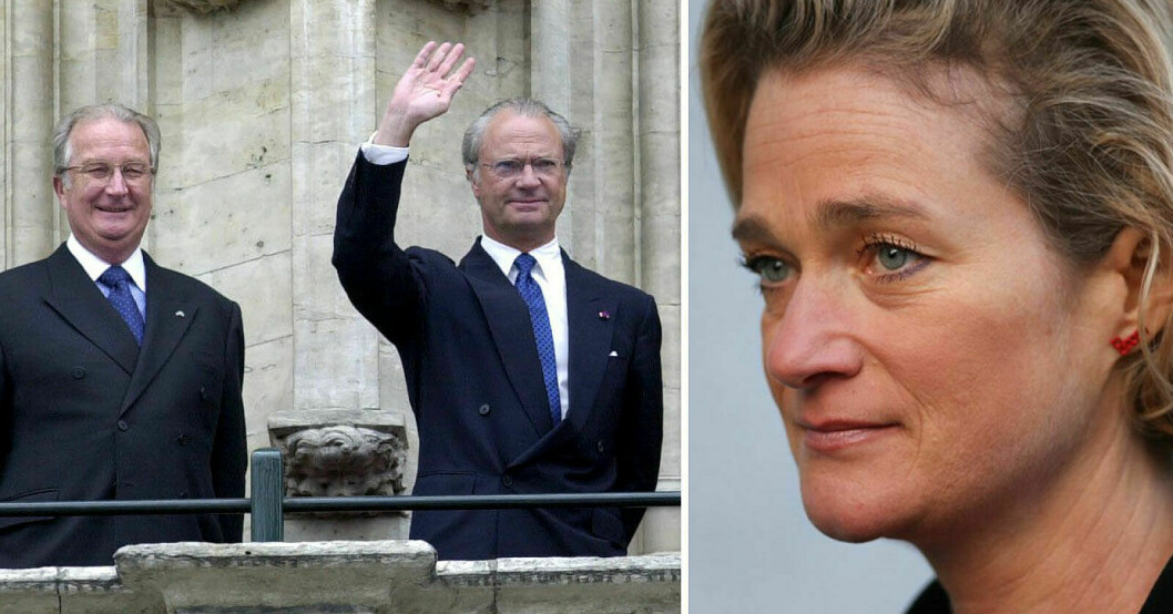 Albert fick till slut välkomna Delphine till familjen. Prinsessan Delphine