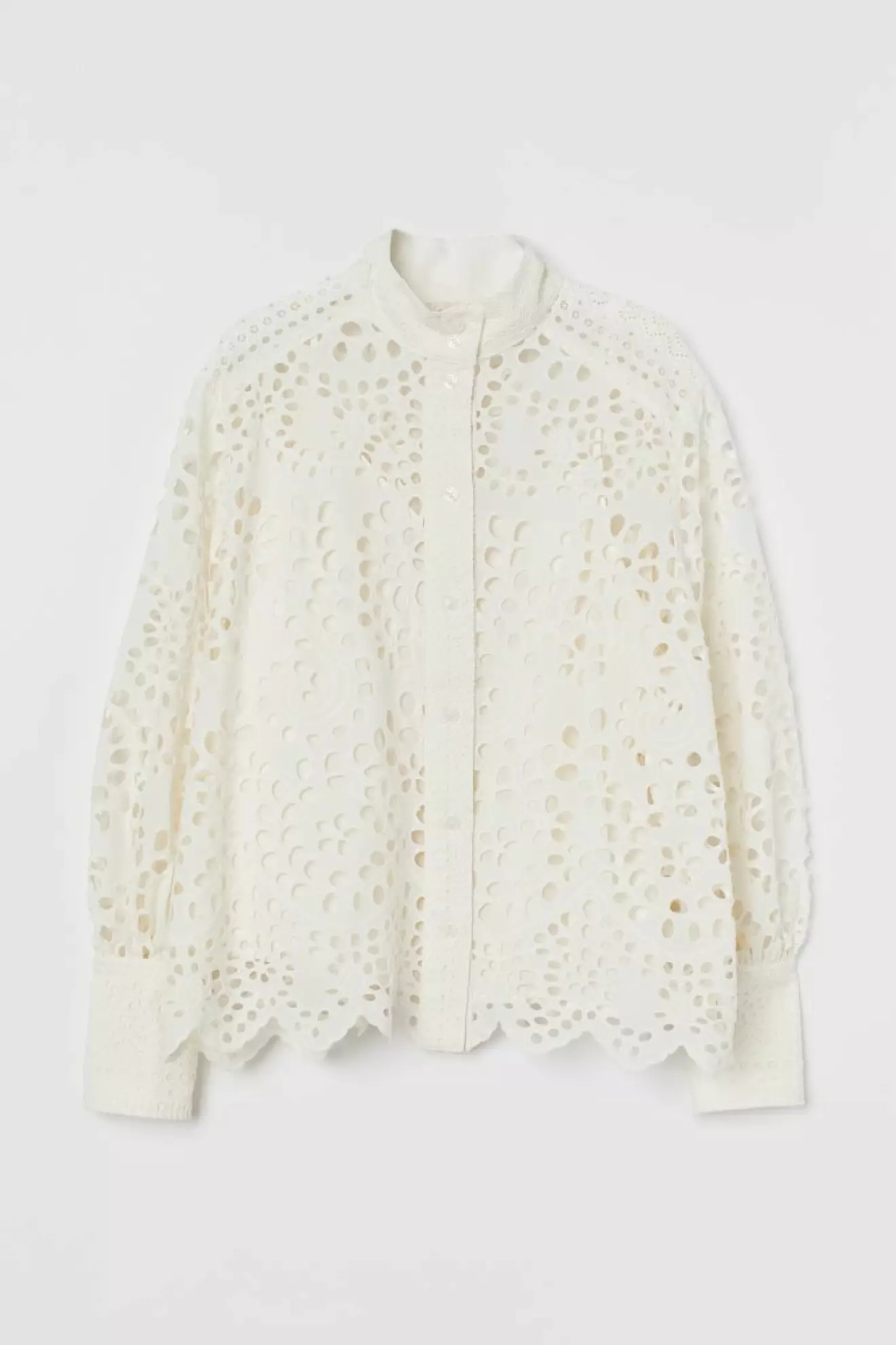 Blus broderie anglaise H&amp;M