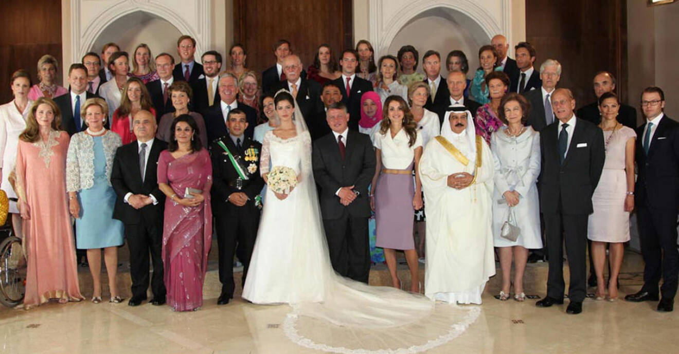 Bahrains kungafamilj Jordaniens kungafamilj Kronprinsessan Victoria Prins Daniel