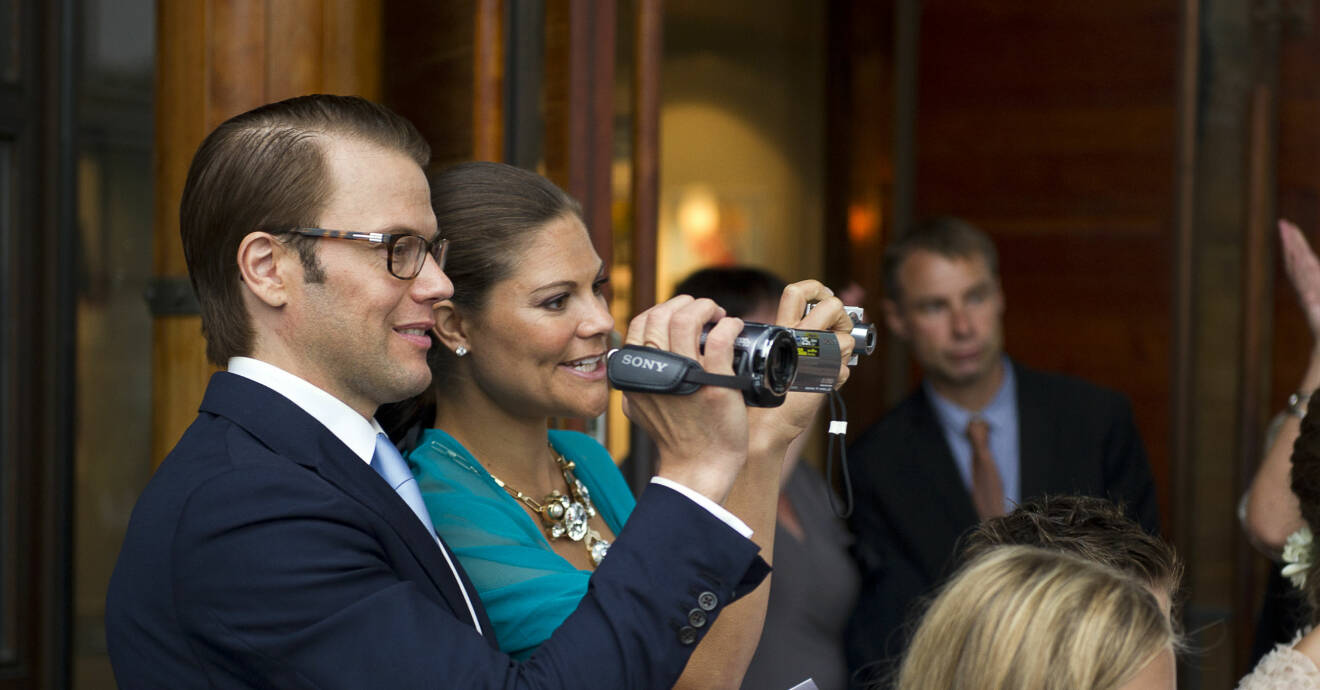 Prins Daniel och kronprinsessan Victoria bröllopsfotografer på Anna Westlings bröllop