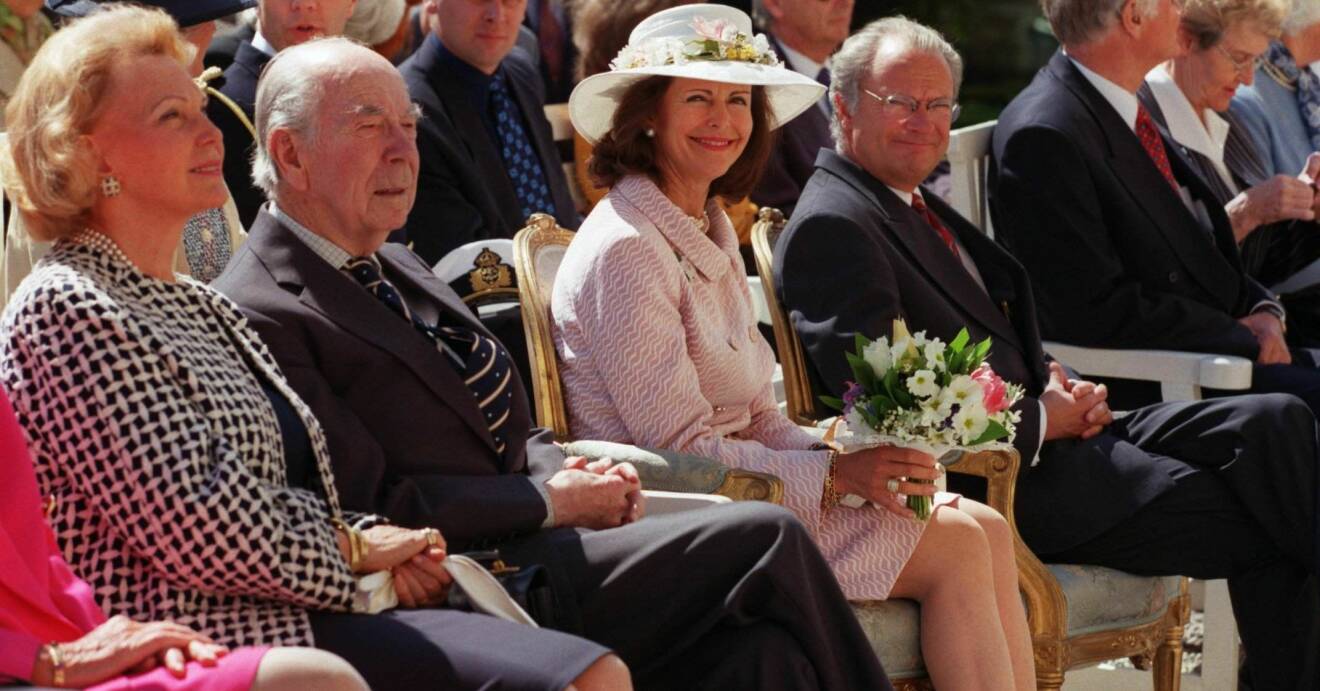 Marianne Bernadotte Sigvard Bernadotte Prins Sigvard Drottning Silvia Kungen Kung Carl Gustaf