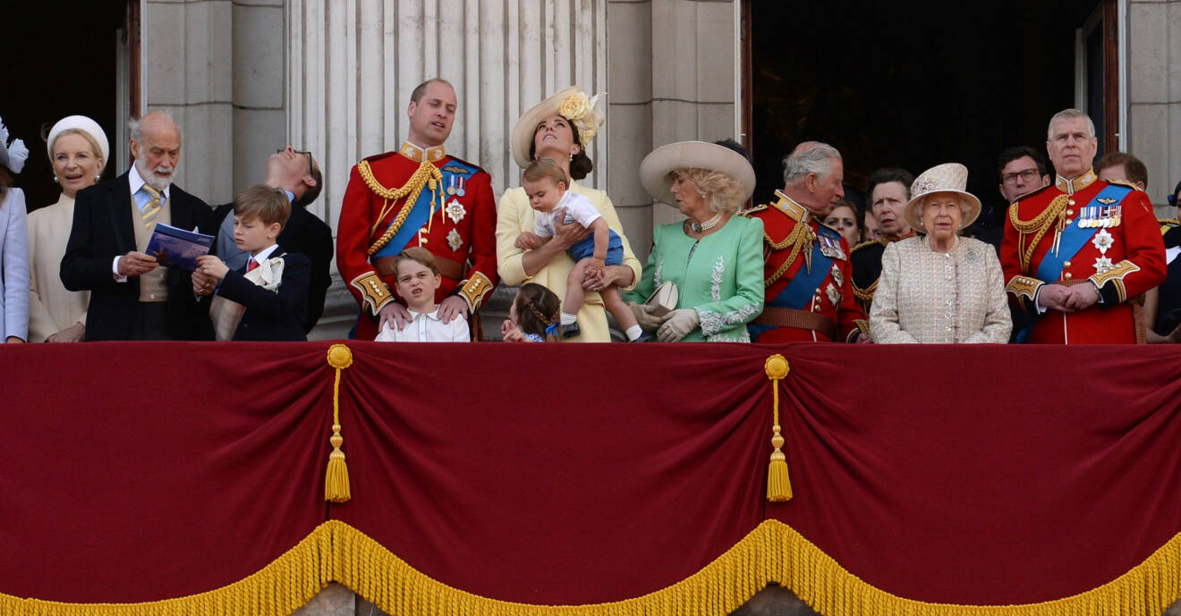 Brittiska kungafamiljen Prinsessan Marie Christine av Kent sjuk i corona