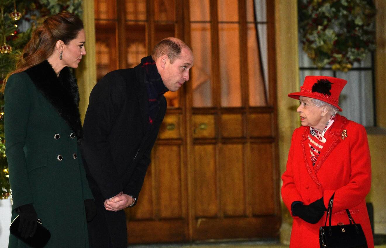 Kate Middleton Hertiginnan Catherine Drottning Elizabeth Prins William Windsor Castle