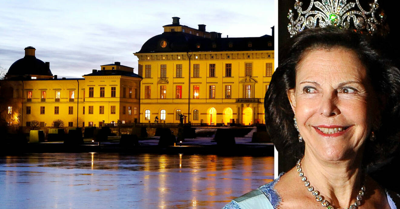 Drottningholms slott. Kung Carl Gustaf och drottning Silvias privata våning på Drottningholm.
